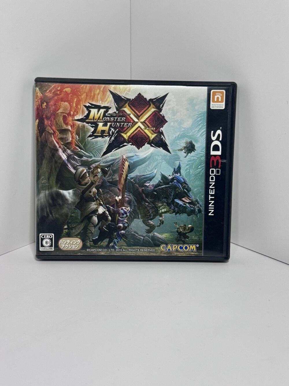 Capcom Monster Hunter X Nintendo 3DS Action Adventure Hunting Japan